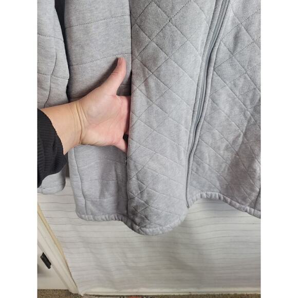 THE NORTH FACE Caroluna Jacket in LIGHT GREY HEATHER, sz XL - Picture 5 of 16